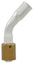 Four Seasons 45 Degree Female Springlock, Aluminum, Standard Diameter Beadlock, A/C Fitting 17932