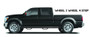 N-Fab Nerf Step for 14-17 Chevy-GMC 1500 Crew Cab 5.7ft Bed - Tex. Black - W2W - 3in