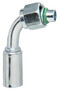 Four Seasons 90 Degree Female O-Ring Long Pilot, Steel, Reduced Diameter Beadlock A/C Fitting 18098