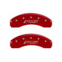 MGP 4 Caliper Covers Engraved Front & Rear Gen 5/RS Red Finish Silver Characters