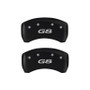 MGP 4 Caliper Covers Engraved Front Pontiac Engraved Rear G8 Red Finish Silver Characters
