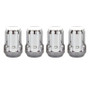 McGard SplineDrive Lug Nut (Cone Seat) M12X1.5 / 1.24in. Length (4-Pack) - Chrome (Req. Tool)