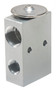 Four Seasons Block Type Expansion Valve w/o Solenoid for 1998-2015 Freightliner (Argosy, Classic XL, FLC112, FLD112) 39485