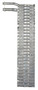 Four Seasons Plate & Fin Evaporator Core for 2011-2013 Chrysler/Dodge (300, Challenger, Charger) 44116