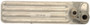 Four Seasons Plate & Fin Evaporator Core for 2003-2004 Toyota (Corolla, Matrix) 54994