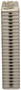 Four Seasons Plate & Fin Evaporator Core for 2003-2004 Toyota (Corolla, Matrix) 54994