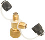 Four Seasons Vacuum Pump Retrofit Tee Fitting 59214