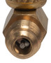 Four Seasons 1/4MFx1/4FF - Swivel 90 Degree R12 Service Adapter 59615