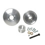 BBK Underdrive Pulley Kit - Lightweight CNC Billet Aluminum (3pc) for 1997-2004 Ford F150 Expedition 4.6, 5.4