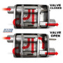 BBK VariTune Adjustable Performance Muffler - 3.0 in. Offset/Offset Stainless Steel