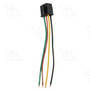 Four Seasons High Temperature Harness Connector for 1981-2019 Ford/Lincoln/Mazda 2.5L 3.0L (Aerostar, Bronco, Bronco II, Club Wagon) 70051