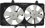 Four Seasons Radiator / Condenser Fan Motor Assembly for 2001-2003 Dodge/Plymouth 2.0L (Neon, SX 2.0) 75528