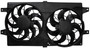 Four Seasons Radiator / Condenser Fan Motor Assembly for 2001-2006 Chrysler/Dodge 2.4L 2.7L (Sebring, Stratus) 75468