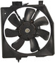 Four Seasons Condenser Fan Motor Assembly for 2001-2002 Mazda 2.0L (Protege, Protege5) 75520