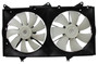 Four Seasons Radiator / Condenser Fan Motor Assembly for 2002-2008 Lexus/Toyota 3.0L 3.3L (ES300, Camry, Solara) 75366