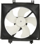Four Seasons Condenser Fan Motor Assembly for 2005-2014 Subaru 2.5L (Impreza, Legacy, Outback) 76030