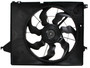 Four Seasons Radiator Fan Motor Assembly for 2013-2014 Hyundai/Kia 3.3L (Santa Fe, Santa Fe XL, Sorento) 76343