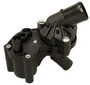 Four Seasons Outlet and Thermostat Housing Kit with Thermostat for 2006-2010 Ford/Mercury 4.0L (Explorer, Explorer Sport Trac, Mountaineer)
