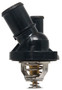 Four Seasons Water Outlet with Thermostat for 2003-2022 Ford/Lincoln/Mazda 2.5L 2.3L (Escape, Focus, Fusion, Ranger) 85980