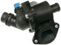 Four Seasons Outlet and Thermostat Housing Kit with Thermostat for 2002-2006 Audi 1.8L (A4, A4 Quattro) 85960