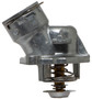 Four Seasons Water Outlet with Thermostat for 2007-2015 Dodge/Freightliner/Mercedes-Benz 3.5L (Sprinter 2500, Sprinter 3500, CL550, E550)