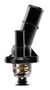 Four Seasons Water Outlet with Thermostat for 2015-2023 Ford/Lincoln 2.0L 2.3L (Edge, Escape, Explorer, Focus) 86251
