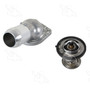 Four Seasons Water Outlet with Thermostat for 1997-2009 Buick/Cadillac/Chevrolet 5.3L 5.7L (Allure, LaCrosse, Rainier, CTS) 86220