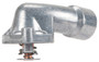 Four Seasons Water Outlet with Thermostat for 1994-2005 Cadillac/Saab/Saturn 3.2L 3.0L (Catera, CTS, 9-5, 900) 86175