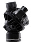 Four Seasons Outlet and Thermostat Housing Kit with Thermostat for 2012-2019 BMW 3.0L (335i, 335i GT xDrive, 335i xDrive, 435i) 86243