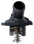 Four Seasons Water Outlet with Thermostat for 2014-2017 Acura 3.5L (MDX, RLX) 86192
