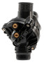Four Seasons Outlet and Thermostat Housing Kit with Thermostat for 2011-2015 BMW 3.0L (135i, 135is, 335d, 335i) 86264