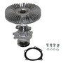 GMB Engine Water Pump with Severe Duty Fan Clutch for 2006-2009 Chevrolet/GMC/Isuzu 4.2L (Trailblazer, Envoy, Ascender, 9-7x)