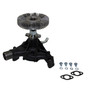 GMB Engine Water Pump with Severe Duty Fan Clutch for 1996-2014 Chevrolet/GMC/Isuzu 5.7L 4.3L (Astro, Blazer, C1500, C1500 Suburban)