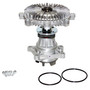 GMB Engine Water Pump with Severe Duty Fan Clutch for 1999-2005 Chevrolet/Suzuki 2.5L (Tracker, Grand Vitara, Vitara, XL-7)