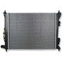 GPD Radiator 13253C for 2012-2019 Hyundai/Kia 1.6L (Accent, Veloster, Rio)