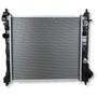 GPD Radiator 13342C for 2013-2016 Chevrolet 1.2L (Spark, Spark Classic, Spark EV)