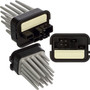 GPD Resistor 1712873 for 1997-2011 Cadillac/Chevrolet/Saab 2.0L 3.0L (BLS, Catera, Astra, 9-3)