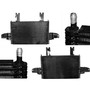 GPD External Coolers 2611234 for 2005-2007 Ford 6.8L 6.0L (F-250 Super Duty, F-350 Super Duty, F-450 Super Duty, F-550 Super Duty)