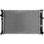 GPD Radiator 2856C for 2006-2009 Ford/Lincoln/Mercury 2.3L 3.0L (Fusion, Zephyr, Milan)
