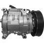 GPD Compressor New 6513127 for 2013-2017 Acura/Honda 3.5L (RDX, Accord)