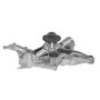 HEPU Engine Water Pump for 2005-2008 Mercedes-Benz 2.6L 3.2L (C240, C320, CL500, CLK320)