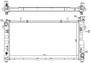 Nissens Radiator 61025 for 2000-2007 Chrysler/Dodge 3.3L 3.8L (Grand Voyager, Town & Country, Caravan, Grand Caravan)