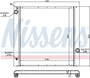 Nissens Radiator 64314 for 2003-2005 Land Rover 4.4L (Range Rover)