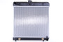 Nissens Radiator w/Integrated Transmission Oil Cooler 62740 for 1977-1983 Mercedes-Benz 2.3L 2.4L (230, 240D)