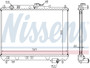 Nissens Radiator 62409A for 1990-1995 Mazda 1.6L 1.8L (323, Protege)