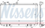 Nissens Radiator w/Integrated Transmission Oil Cooler 64762 for 1998-2005 Lexus 3.0L 4.0L (GS300, GS400)
