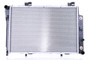 Nissens Radiator w/Integrated Transmission Oil Cooler 62756A for 1994-2004 Mercedes-Benz 2.2L 2.3L (C220, C230, CLK320, SLK200)