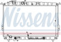 Nissens Radiator w/Integrated Transmission Oil Cooler 67027 for 1999-2006 Hyundai/Kia 2.4L 2.7L (Sonata, Optima)