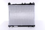 Nissens Radiator 64798 for 2000-2006 Scion/Toyota 1.5L 1.3L (xA, xB, Echo, Yaris)
