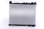 Nissens Radiator w/Integrated Transmission Oil Cooler 64799 for 2000-2006 Scion/Toyota 1.5L 1.3L (xA, xB, Echo, Yaris)